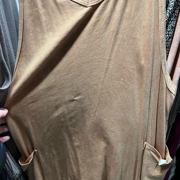 Mineral washed organic cotton Harem Jumpsuit - Picture 7 of 8